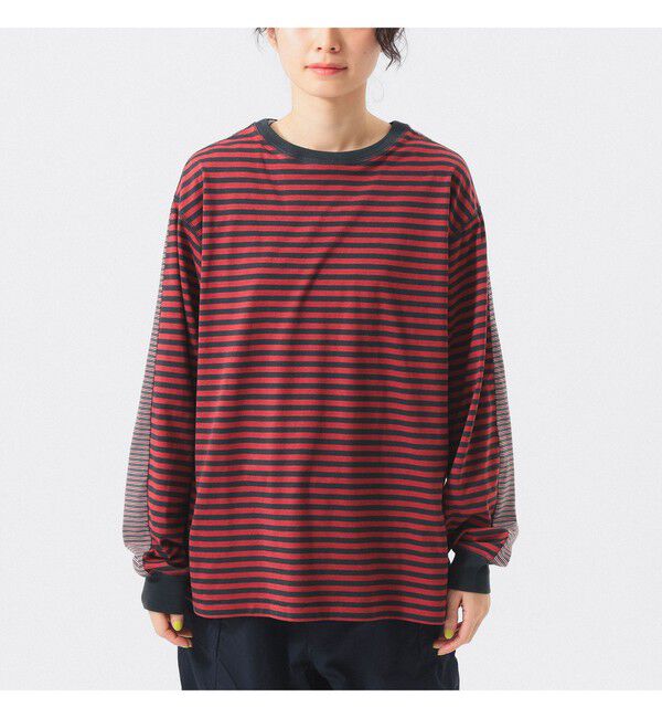 BEAMSBOY「スウィッチ ボーダー ロングスリーブ」|Tシャツ・カットソー|