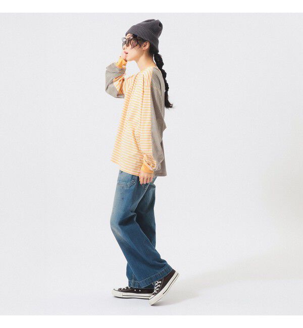 BEAMSBOY「スウィッチ ボーダー ロングスリーブ」|Tシャツ・カットソー|