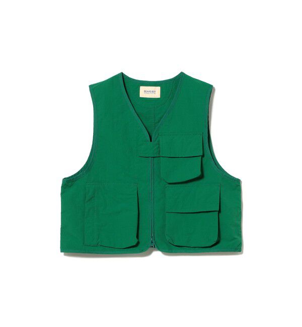 BEAMSBOY「US NAVY クルー ベスト」|ベスト・ジレ|