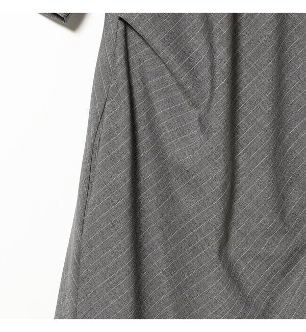 Demi-Luxe BEAMS 「アシンメトリー タック バイアス ワンピース」|ワンピース|