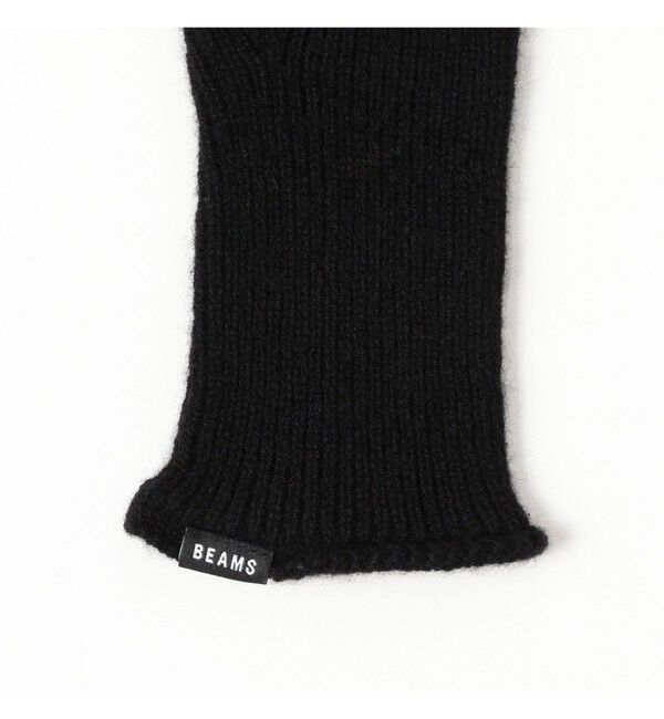 BEAMS「カシミア フィンガーレス グローブ」|手袋|