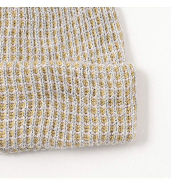 BEAMS「3トーン アクリル ビーニー」|キャップ・キャスケット|