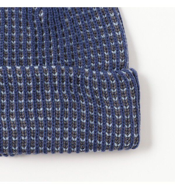 BEAMS「3トーン アクリル ビーニー」|キャップ・キャスケット|