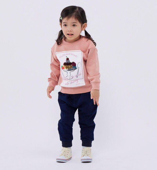 SHIPS Colors 「SHIPS Colors: 80～130cm / 〈洗濯機可能〉ストレッチ リブ パンツ◇」|その他|