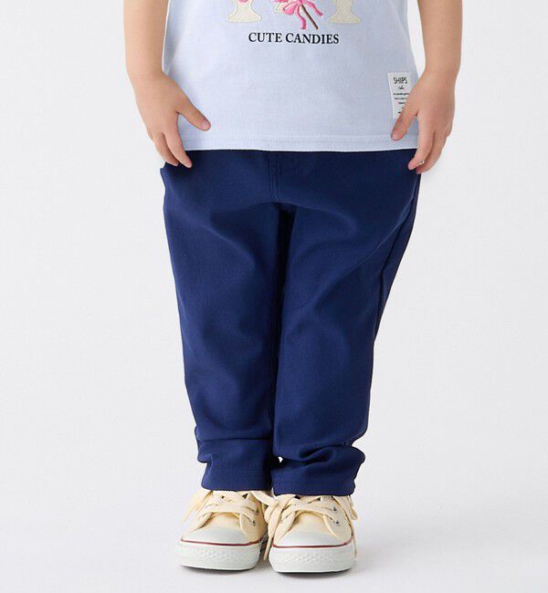 SHIPS Colors 「SHIPS Colors: 80～130cm / 〈洗濯機可能〉ストレッチ リブ パンツ◇」|その他|