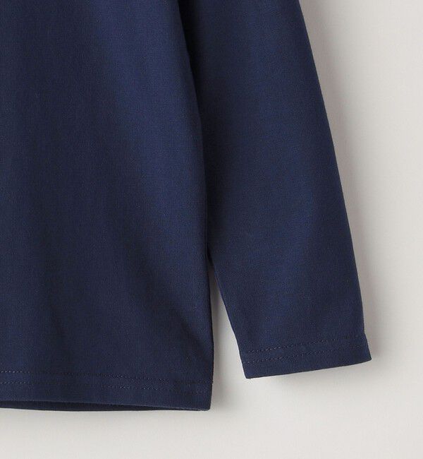 SHIPS KIDS「SHIPS KIDS:100～130cm / レース カラー 長袖 TEE」|Tシャツ・カットソー|