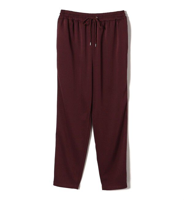 SHIPS for women「〈手洗い可能〉トリアセテート ドロスト  テーパード パンツ」|その他|