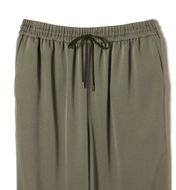 SHIPS for women「〈手洗い可能〉トリアセテート ドロスト  テーパード パンツ」|その他|