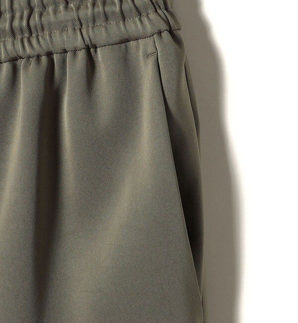 SHIPS for women「〈手洗い可能〉トリアセテート ドロスト  テーパード パンツ」|その他|