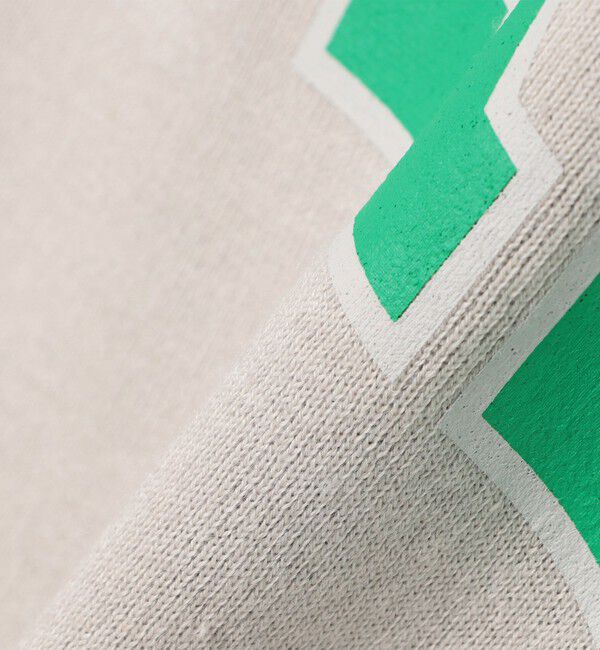 SHIPS any「【WEB限定】SHIPS any: 〈手洗い可能〉スウェット ライク カレッジ ロゴ クルーネック ニット◇」|スウェット・ジャージ|