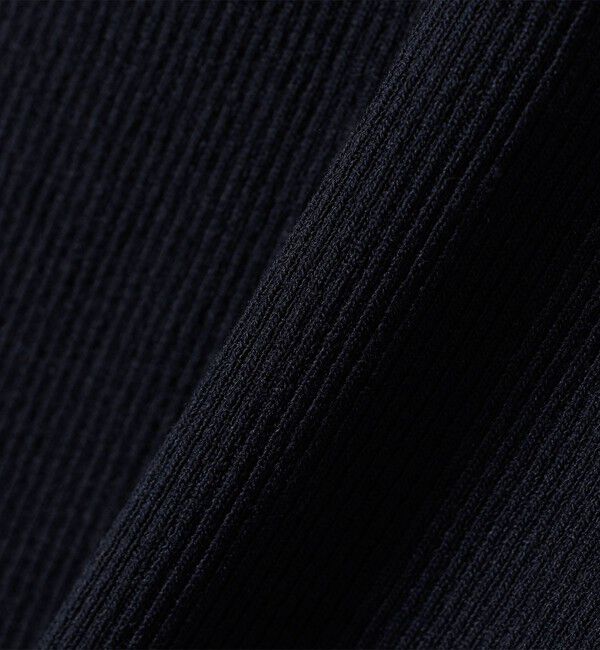 SHIPS for women「〈手洗い可能〉レーヨン ポリ リブ クルーネック プルオーバー」|ニット・セーター|