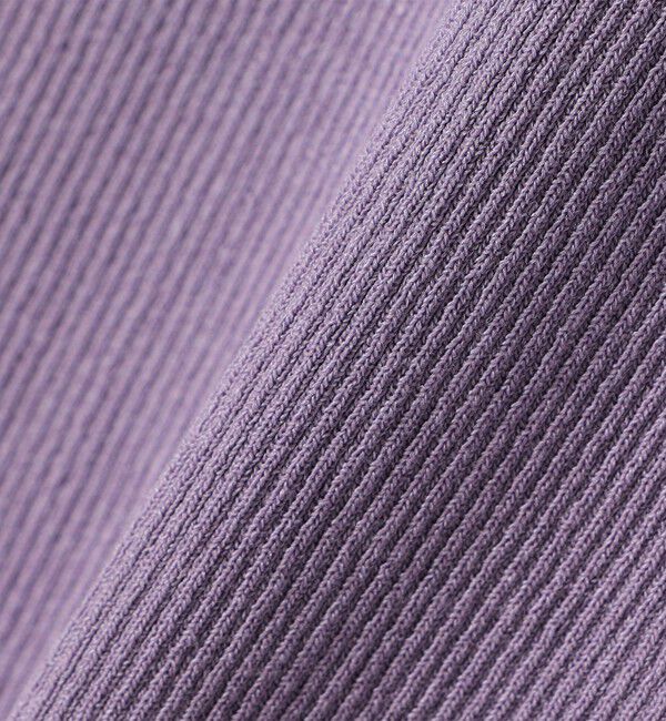 SHIPS for women「〈手洗い可能〉レーヨン ポリ リブ クルーネック プルオーバー」|ニット・セーター|