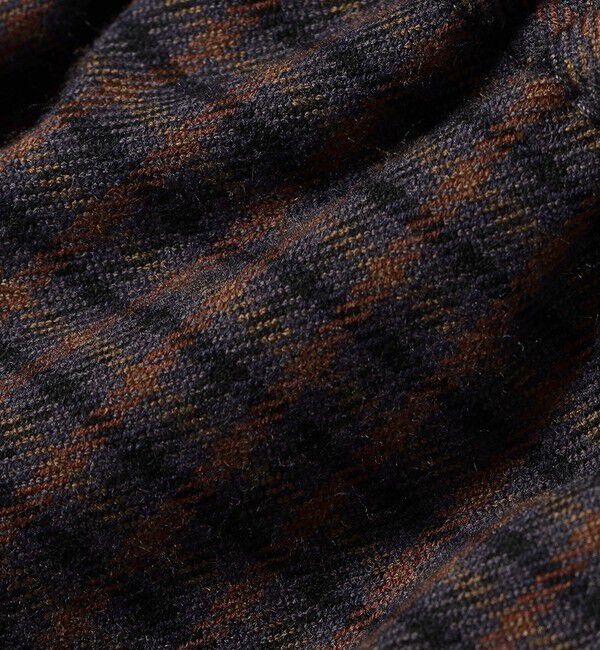 SHIPS Colors 「SHIPS Colors:〈手洗い可能〉 起毛 チェック サイドボタン ワイドパンツ」|その他|