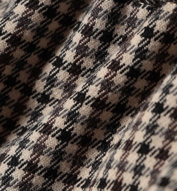 SHIPS Colors 「SHIPS Colors:〈手洗い可能〉 起毛 チェック サイドボタン ワイドパンツ」|その他|