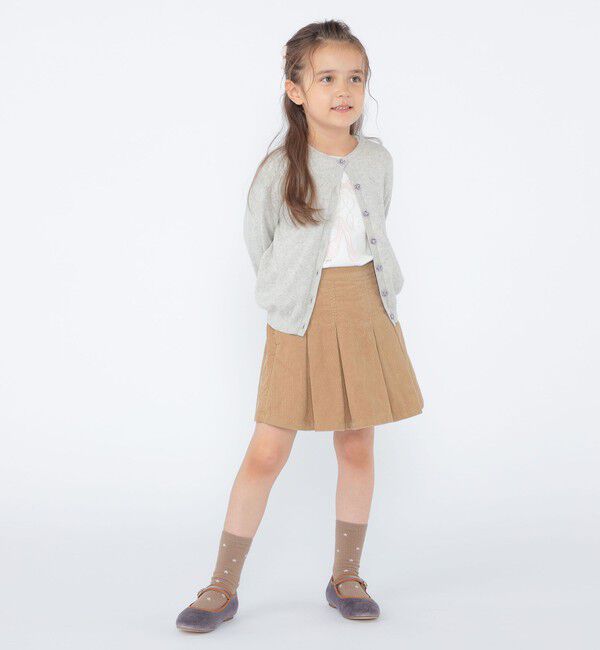 SHIPS KIDS「SHIPS KIDS:100～130cm / リバティ ニット カーディガン」|カーディガン|