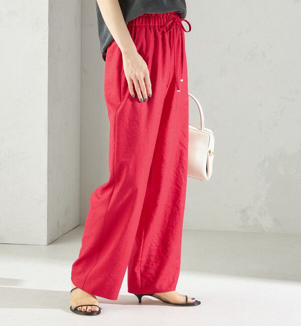 SHIPS for women「〈手洗い可能〉ツイル ドロスト パンツ（34 / 35）」|その他|