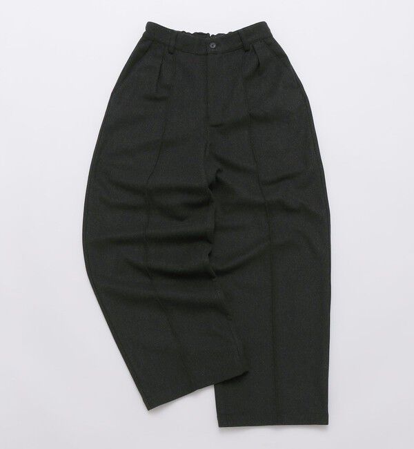 SHIPS「【WEB限定】SHIPS:〈手洗い可能〉ウールブレンド ワイド スラックス」|その他|