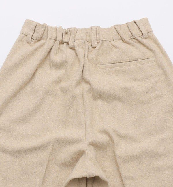 SHIPS「【WEB限定】SHIPS:〈手洗い可能〉ウールブレンド ワイド スラックス」|その他|