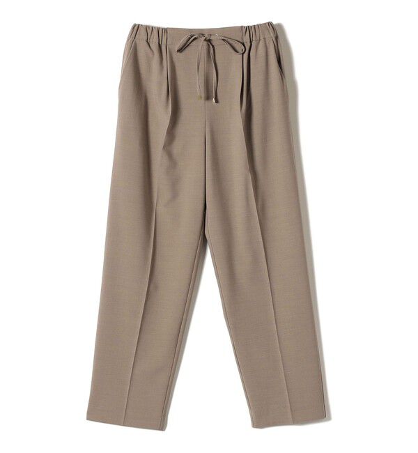 SHIPS Colors 「SHIPS Colors:〈手洗い可能〉TR/PU センタープレスイージー テーパード パンツ」|その他|ベージュ