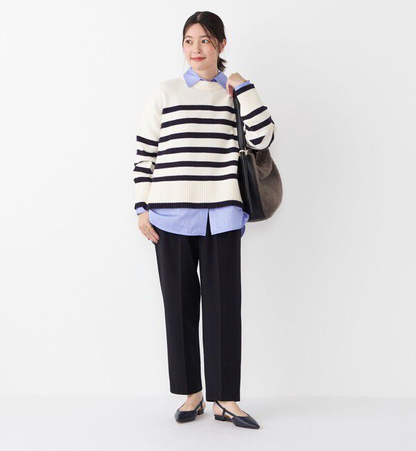 SHIPS Colors 「SHIPS Colors:〈手洗い可能〉TR/PU センタープレスイージー テーパード パンツ」|その他|