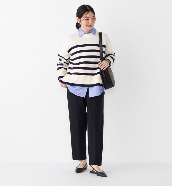 SHIPS Colors 「SHIPS Colors:〈手洗い可能〉TR/PU センタープレスイージー テーパード パンツ」|その他|