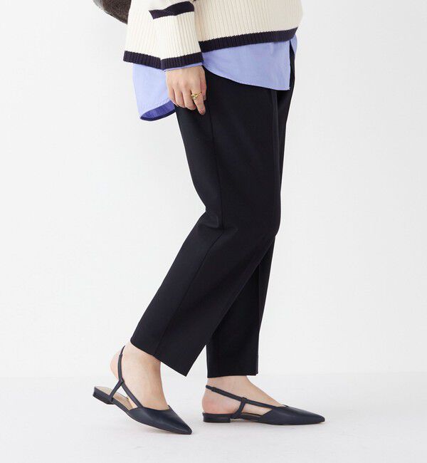 SHIPS Colors 「SHIPS Colors:〈手洗い可能〉TR/PU センタープレスイージー テーパード パンツ」|その他|