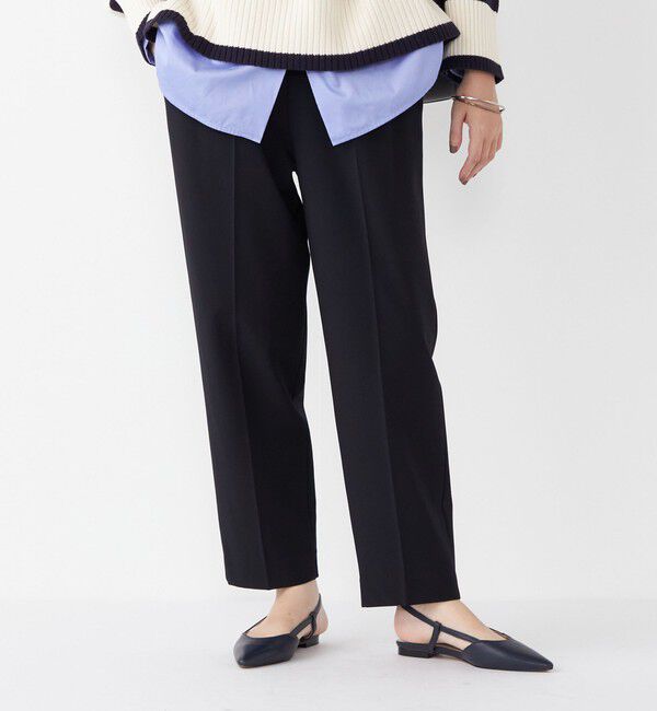 SHIPS Colors 「SHIPS Colors:〈手洗い可能〉TR/PU センタープレスイージー テーパード パンツ」|その他|