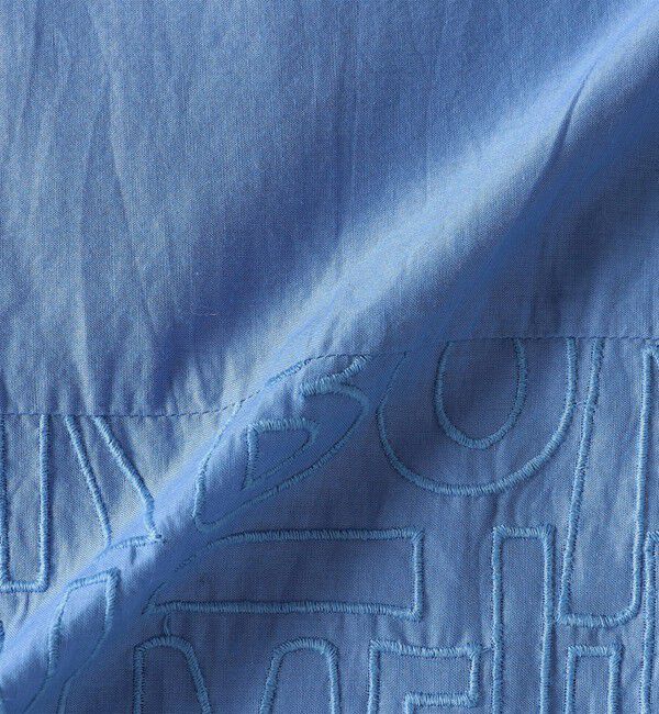 SHIPS any「bon_meur:〈洗濯機可能〉ロゴ エンブロイダリー パッチワーク ワイド パンツ」|その他|