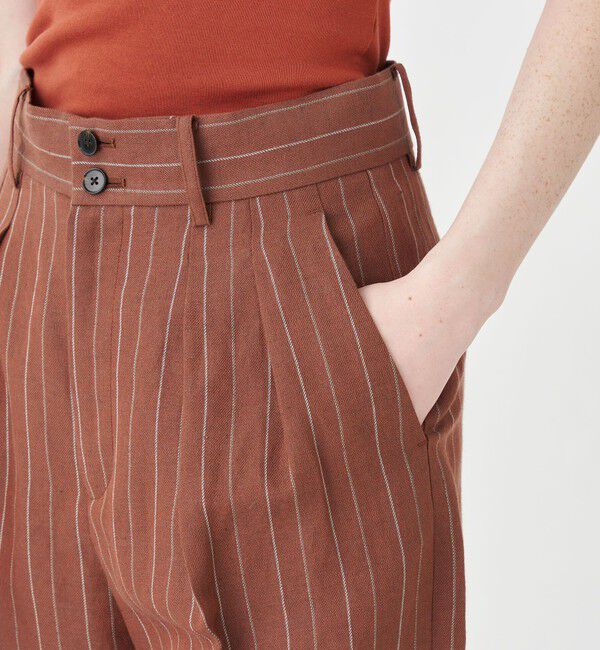 MACPHEE「ダブルカバーリネン ハーフパンツ」|その他|