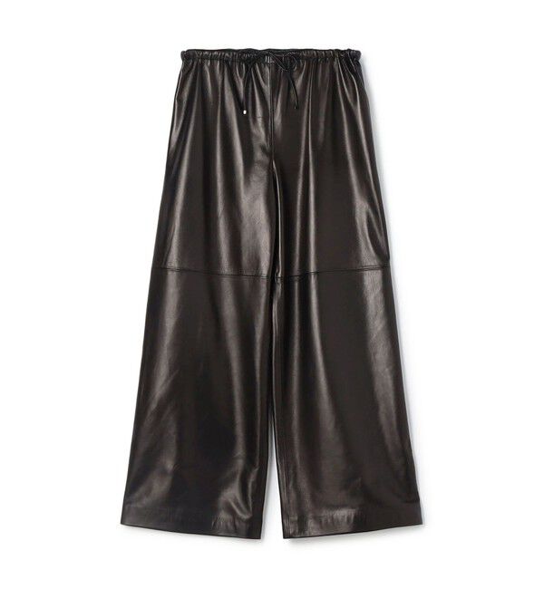 DES PRES「レザー イージーパンツ」|その他|19 ブラック