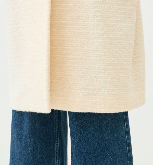 TOMORROWLAND collection「アルパカモアルー グレースコート」|チェスターコート|