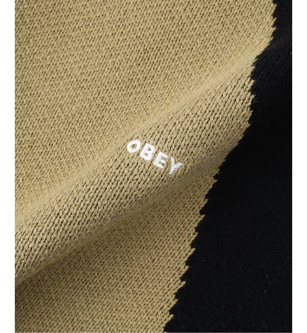 JOINT WORKS「OBEY / オベイ RAGLAN CREW NECK SWEATER」|ニット・セーター|