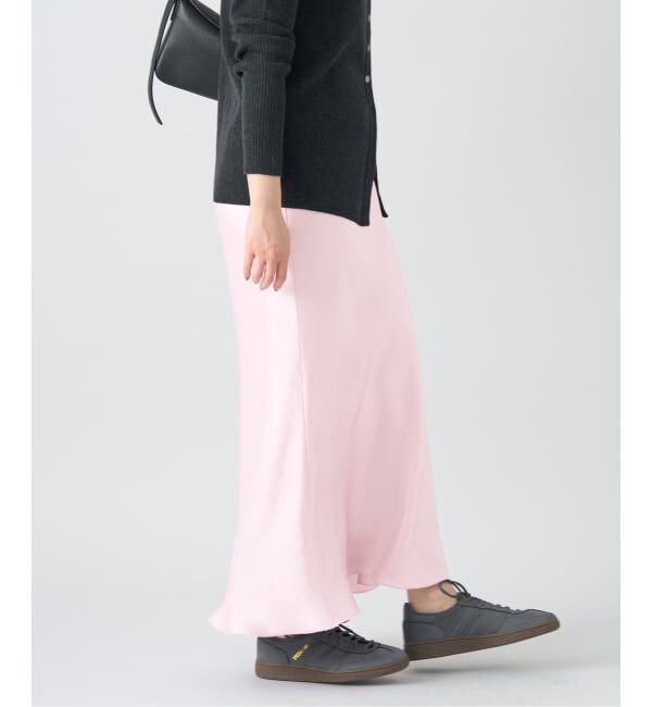 IENA「《追加10》ダブルサテンスカート」|スカート|
