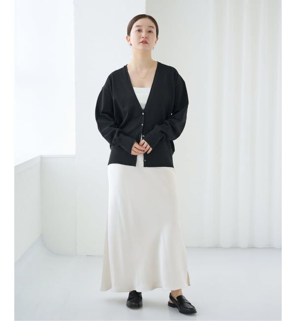 IENA「《追加10》ダブルサテンスカート」|スカート|