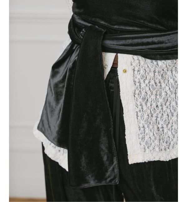 IENA LA BOUCLE「IENA LA BOUCLE トリアセベロアキャミソール」|キャミソール|