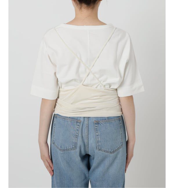 IENA LA BOUCLE「IENA LA BOUCLE トリアセベロアキャミソール」|キャミソール|