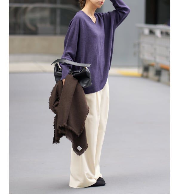 IENA「ウォッシャブル アセテートツイルタックパンツ」|その他|