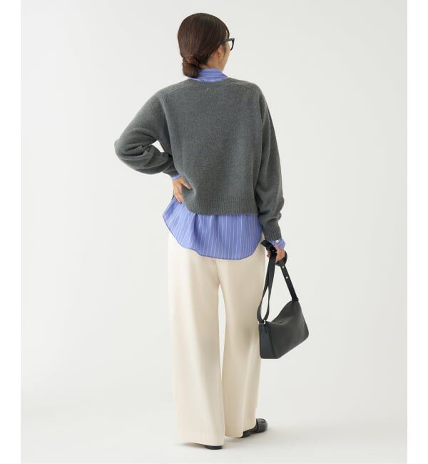 IENA「ウォッシャブル アセテートツイルタックパンツ」|その他|