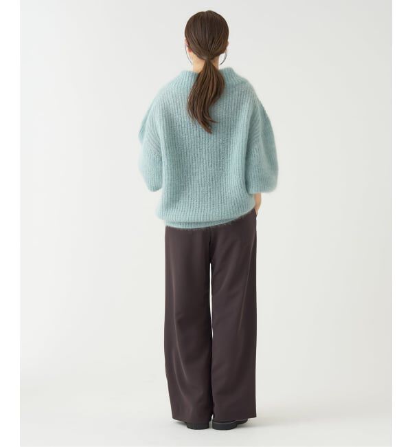 IENA「ウォッシャブル アセテートツイルタックパンツ」|その他|