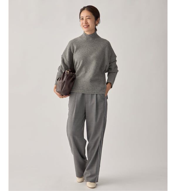 VERMEIL par iena「side line tuck パンツ」|その他|