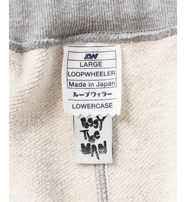 EDIFICE「【LOOPWHEELER for LOWERCASE &times; POGGYTHEMAN】別注 スウェットパンツ」|その他|