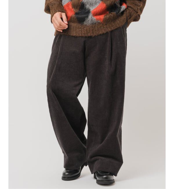 EDIFICE「LA BOUCLE (ラブークル) SIDOGRAS MALMO バギー パンツ」|その他|グレーA