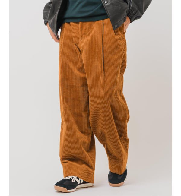 EDIFICE「LA BOUCLE (ラブークル) SIDOGRAS MALMO バギー パンツ」|その他|オレンジ