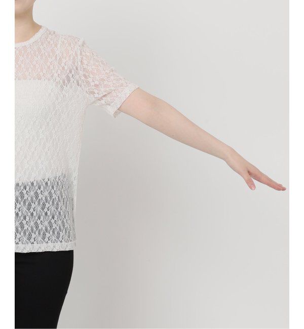 JOURNAL STANDARD「ストレッチレースTEE」|Tシャツ・カットソー|
