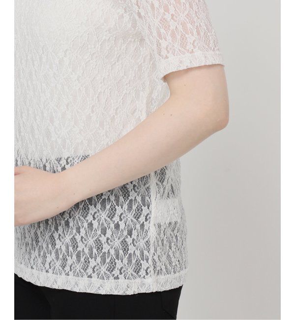 JOURNAL STANDARD「ストレッチレースTEE」|Tシャツ・カットソー|