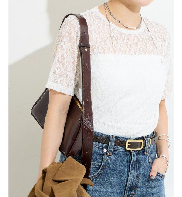 JOURNAL STANDARD「ストレッチレースTEE」|Tシャツ・カットソー|