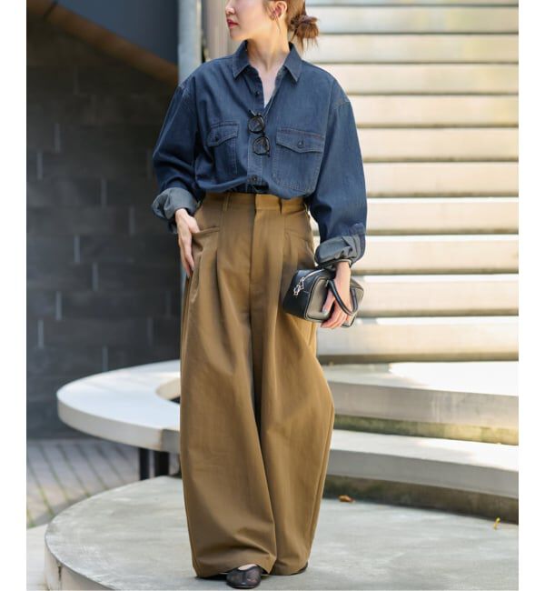 JOURNAL STANDARD relume「《追加2》9oz デニムワークシャツ」|シャツ・ブラウス|
