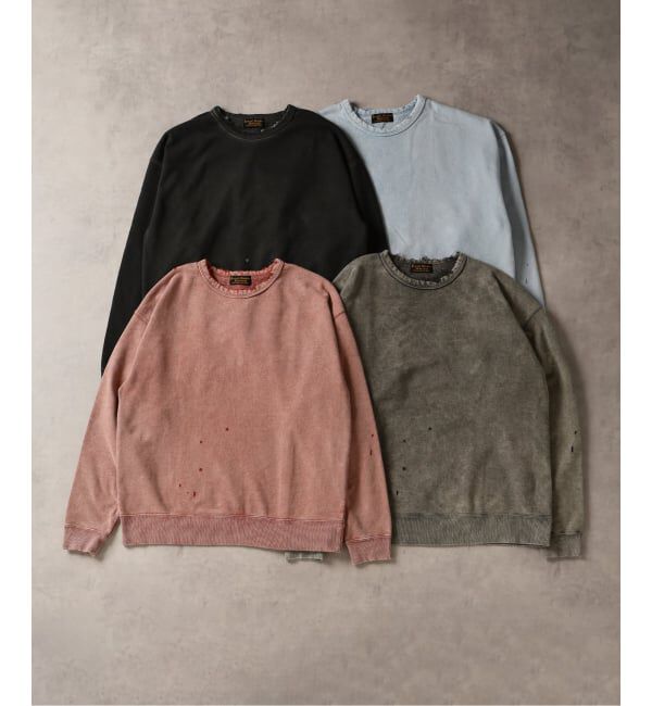 J.S.Homestead「J.S.Homestead / パシフィック 裏毛 ダメージ スウェット」|スウェット・ジャージ|