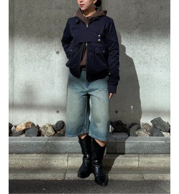 Oriens JOURNAL STANDARD「《追加3》ルーズデニムハーフパンツ」|その他|ブルー A