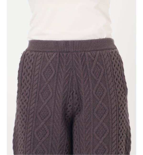 NOBLE「アラン柄ショートパンツ」|その他|